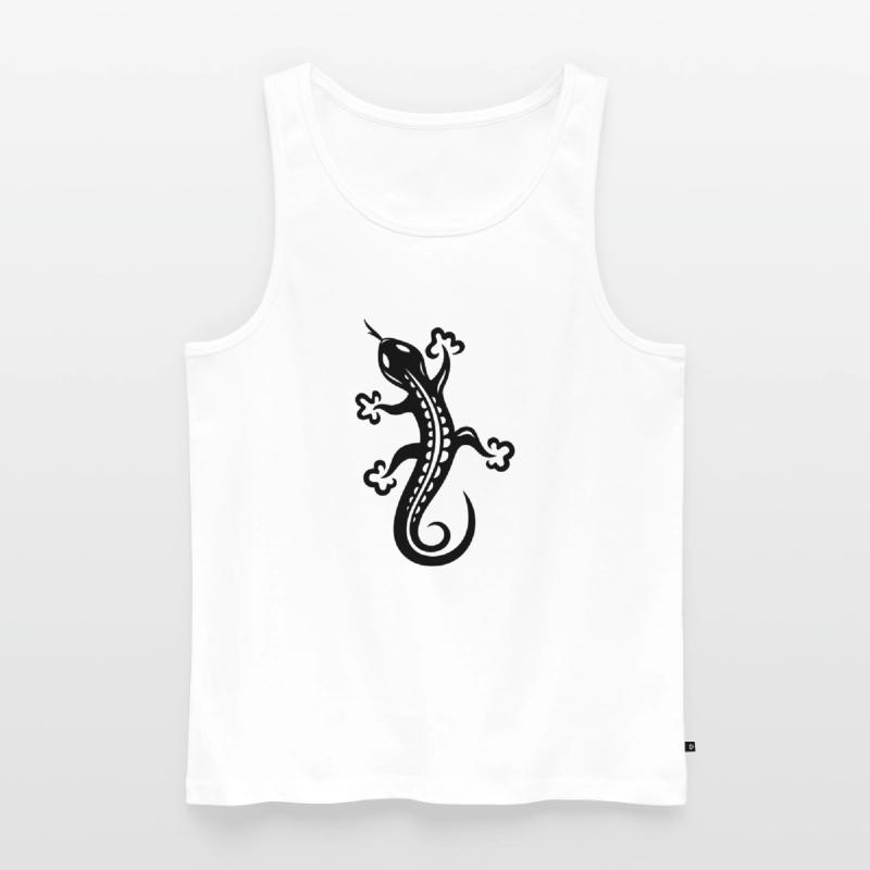 Echse, Eidechse Männer Premium Bio Tank Top