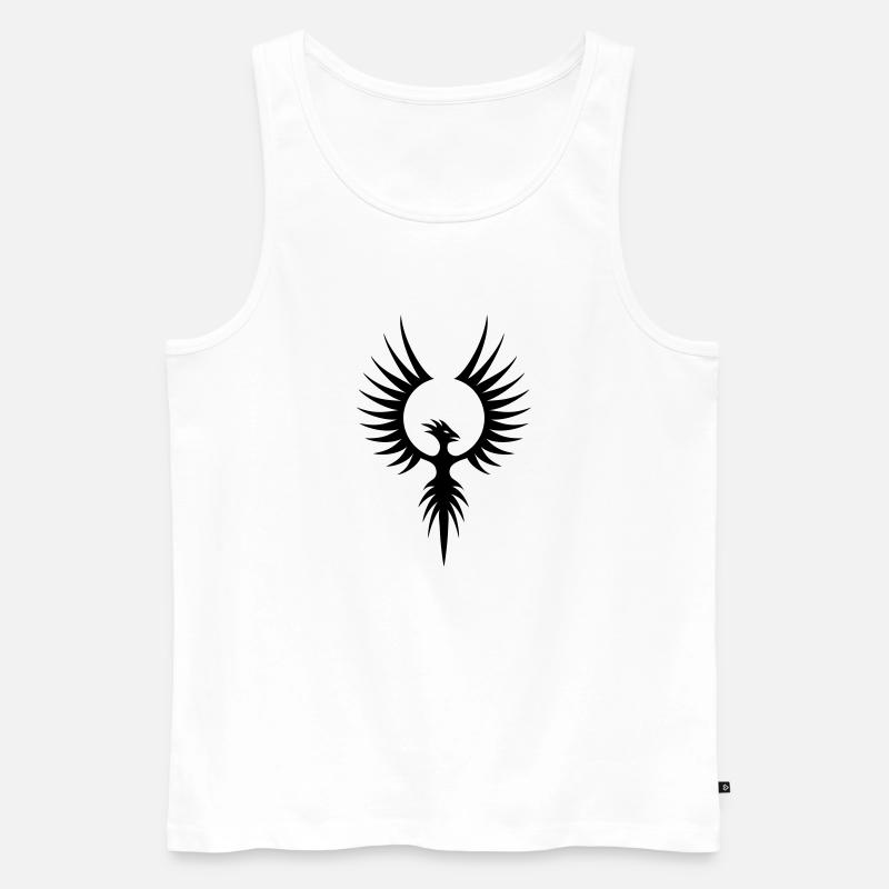 phoenix1 - Männer Premium Bio Tank Top - Weiß