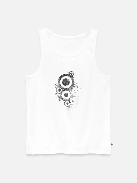 Style - Männer Premium Bio Tank Top - Weiß