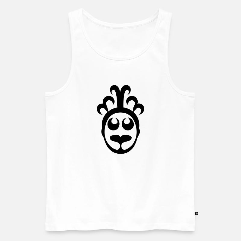 Clown - Männer Premium Bio Tank Top - Weiß