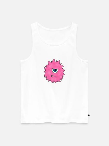 Little monster - Men's Premium Organic Tank Top - white