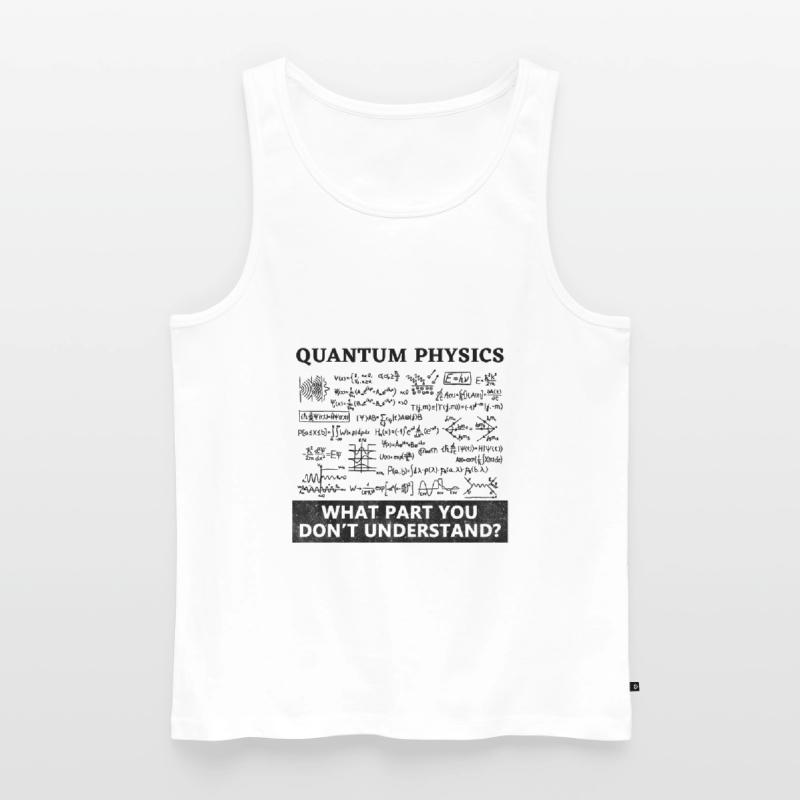 Quantum Physics Quantum Physics Men's Premium Organic Tank Top