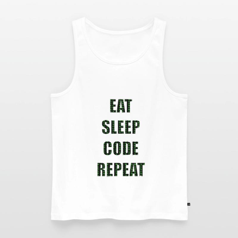 Programmeurs Programmation Code Débardeur bio Premium Homme