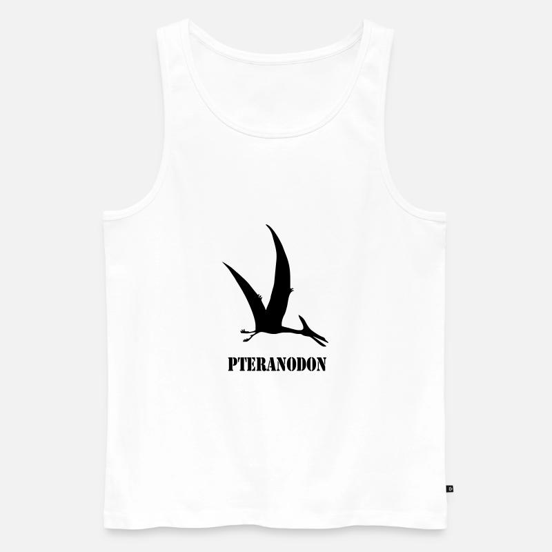 pteranodon - Männer Premium Bio Tank Top - Weiß