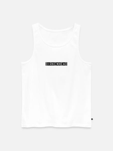 Birkenhead Flughafentafel - Männer Premium Bio Tank Top - Weiß