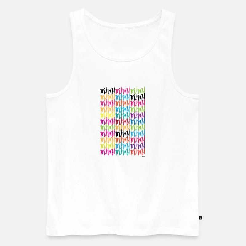 Mimimimimi - Männer Premium Bio Tank Top - Weiß