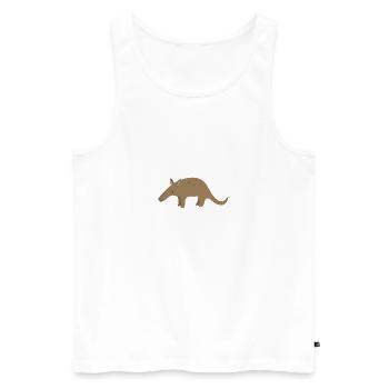 Wildtiere - Männer Premium Bio Tank Top - Weiß - Vorne - Michal (187cm)