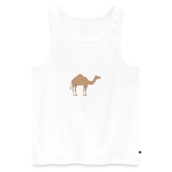 Wildtiere - Männer Premium Bio Tank Top - Weiß - Vorne - Michal (187cm)