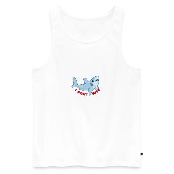 Meerestiere - Männer Premium Bio Tank Top - Weiß - Vorne - Michal (187cm)
