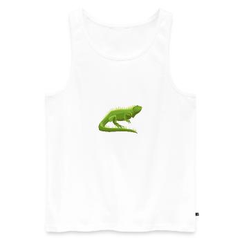 Wildtiere - Männer Premium Bio Tank Top - Weiß - Vorne - Michal (187cm)