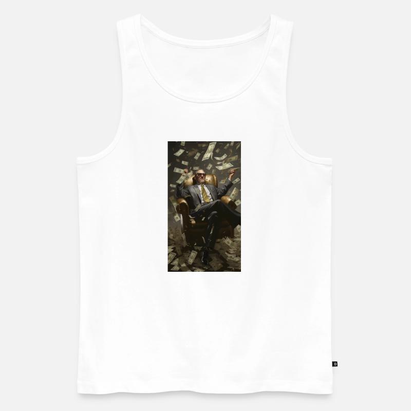 Chef - Männer Premium Bio Tank Top - Weiß