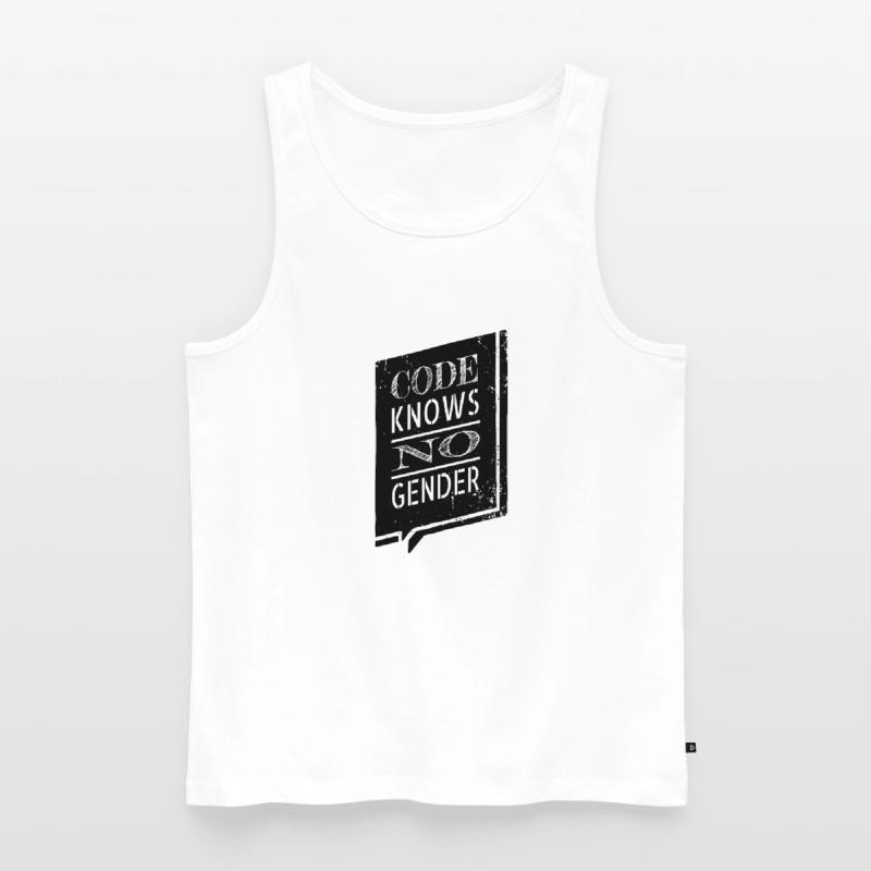 cadeau père c sharp programmation blagues idée présente Débardeur bio Premium Homme