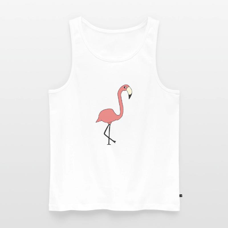 flamingo Männer Premium Bio Tank Top