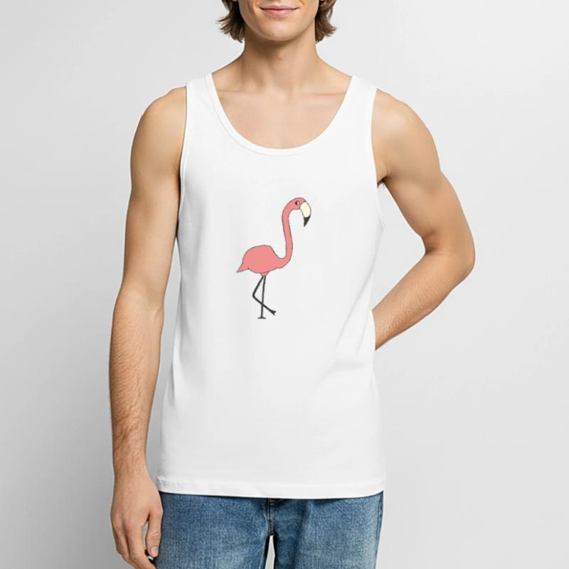 Flamant Débardeur bio Premium Homme