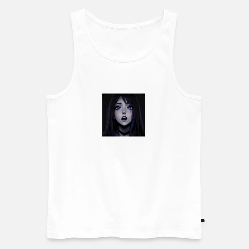 Fluch - Männer Premium Bio Tank Top - Weiß