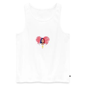 Philippinen Filipina Flagge Dalagang I Geschenk - Männer Premium Bio Tank Top - Weiß - Vorne - Michal (187cm)