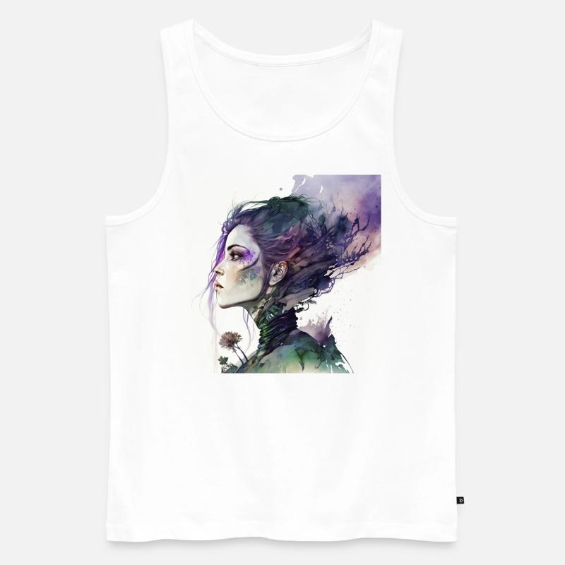 No limits just results - Männer Premium Bio Tank Top - Weiß