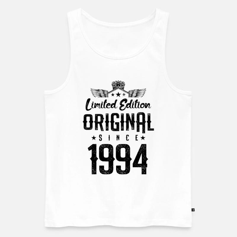 1994 limited edition - Männer Premium Bio Tank Top - Weiß