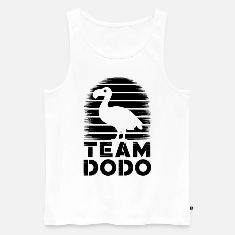 Dodo Spruch Dodo Vogel Lustiges Dodo Geschenk - Männer Premium Bio Tank Top - Weiß