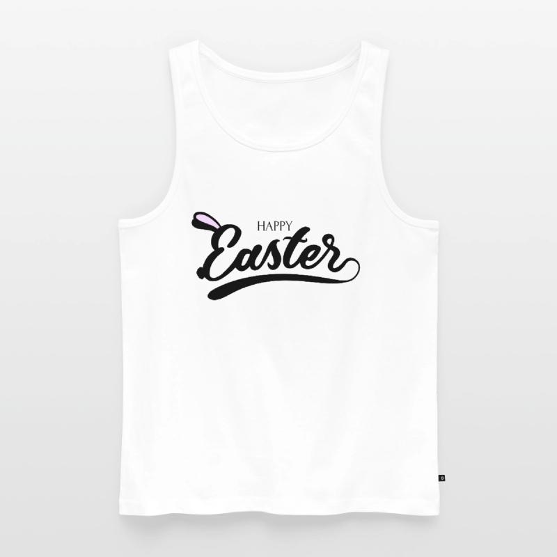 Happy Easter Easter Bunny Easter Egg Easter Easter Männer Premium Bio Tank Top