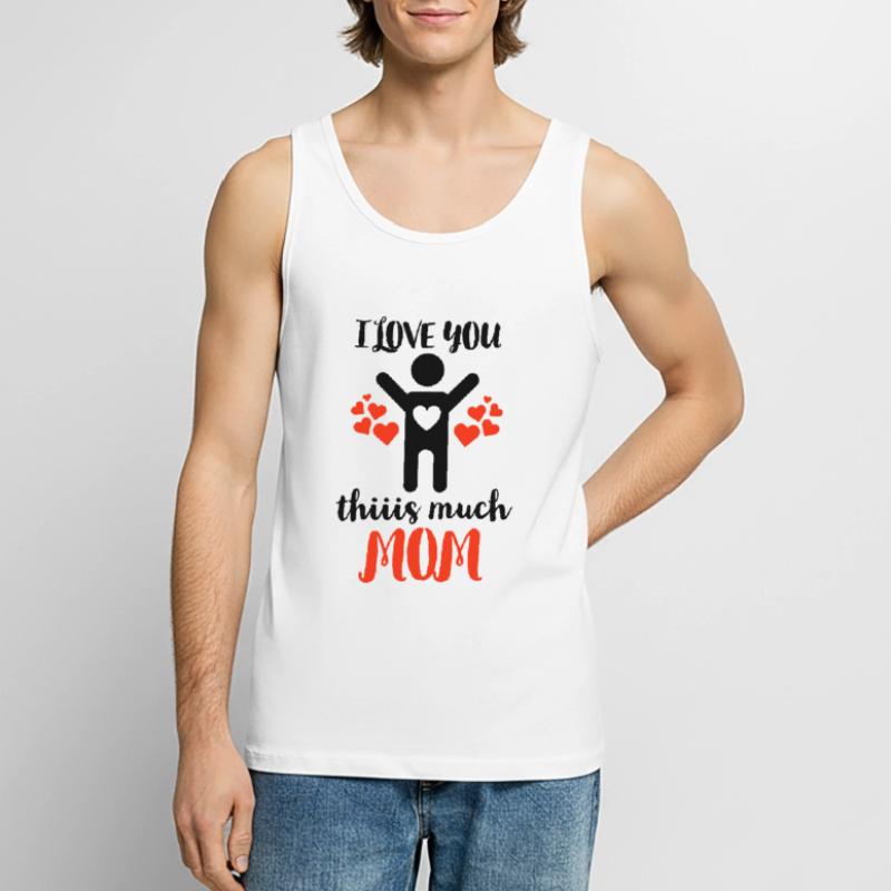Muttertag, Muttertag, Muttertag, Muttertag Männer Premium Bio Tank Top