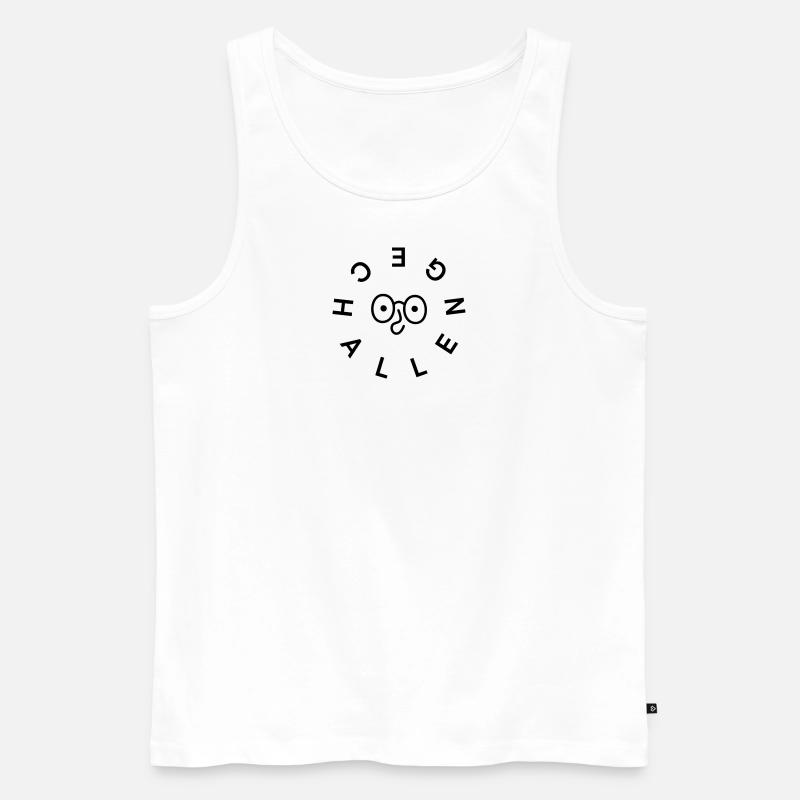 2024 Challenge accepted - Männer Premium Bio Tank Top - Weiß