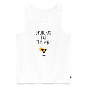 Guadeloupe 971 Guadeloupéen Guadeloupéenne Gwada - Men's Premium Organic Tank Top - white - Front - AI Model Male 178 light (178cm)