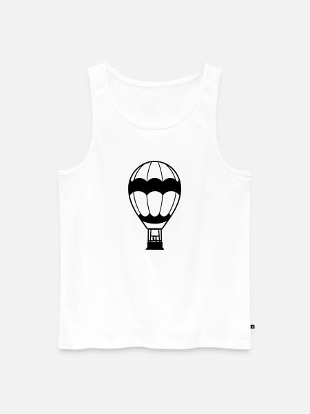 Luftballon - Männer Premium Bio Tank Top - Weiß