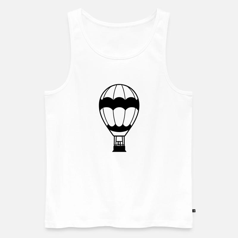 Montgolfière - Débardeur bio Premium Homme - blanc