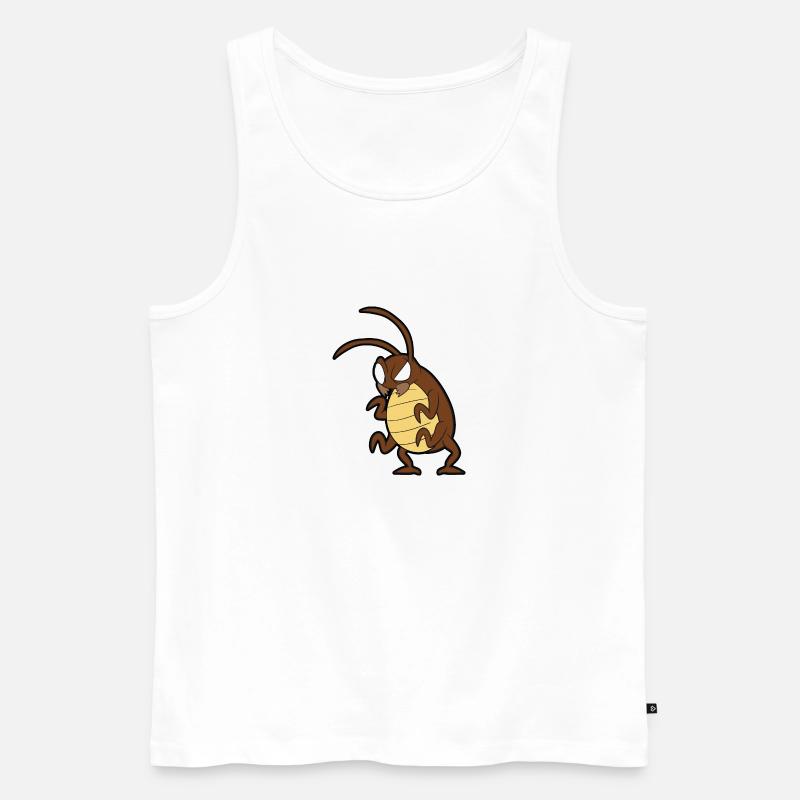 Kammerjäger Schädlingsbekämpfer Ungeziefer - Männer Premium Bio Tank Top - Weiß