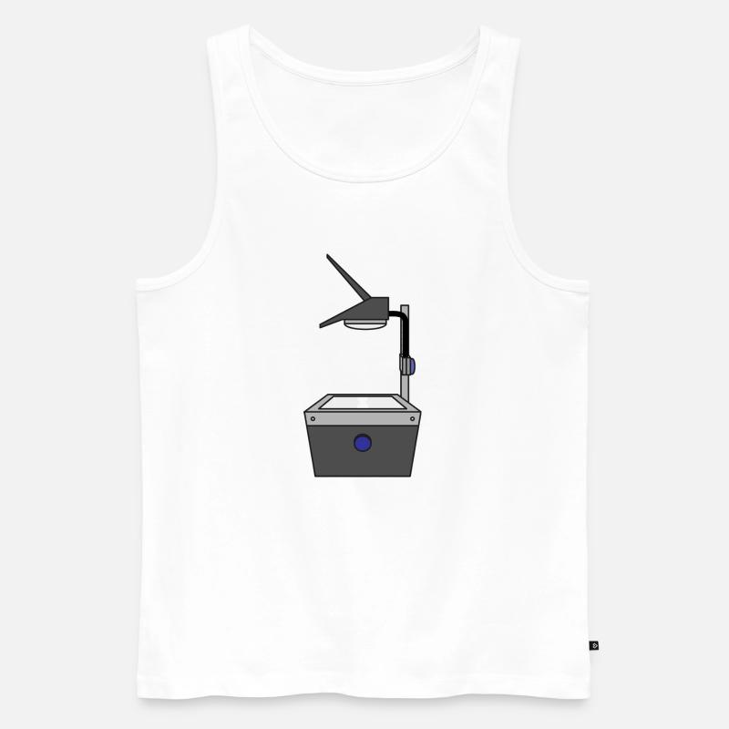Polylux Schule Lehrer - Männer Premium Bio Tank Top - Weiß