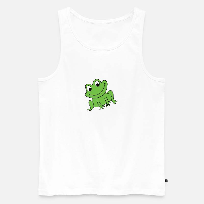 fro 23 - Männer Premium Bio Tank Top - Weiß