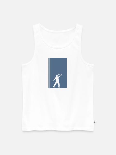 Spiel Säcke - Männer Premium Bio Tank Top - Weiß