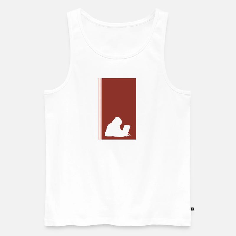 Informatik Student - Männer Premium Bio Tank Top - Weiß