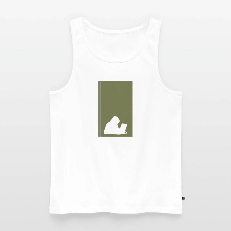 Computer Science Hacking Computer Scientist Men's Premium Organic Tank Top