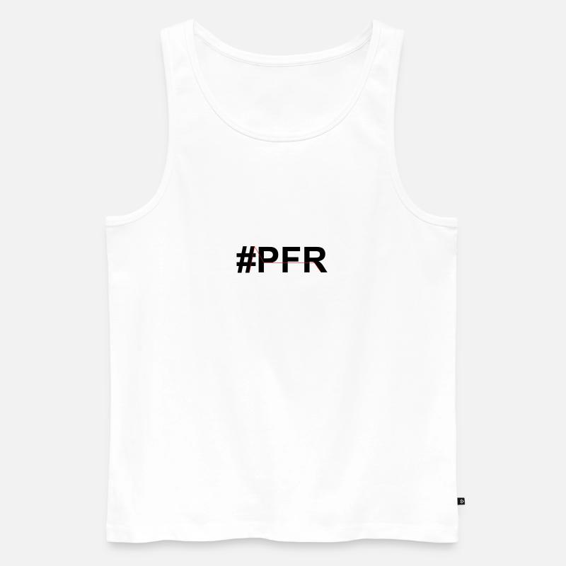 PFR 5 - Männer Premium Bio Tank Top - Weiß