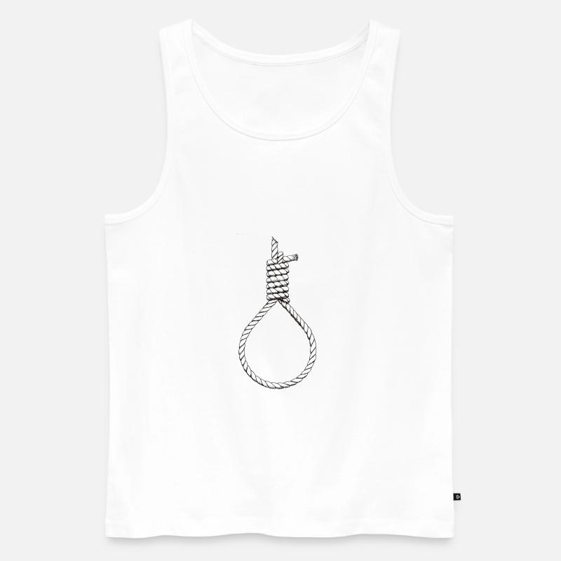 noose - Männer Premium Bio Tank Top - Weiß
