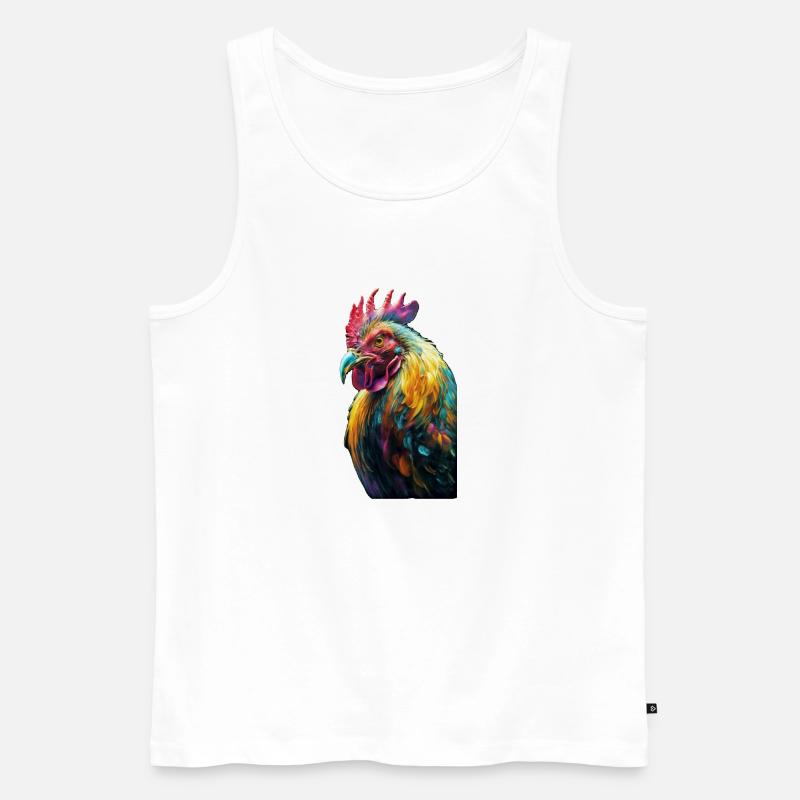 Digitaler Coc - Männer Premium Bio Tank Top - Weiß