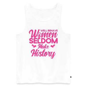 Women's Rights Feminist Empowerment Legislation - Men's Premium Organic Tank Top - white - Front - AI Model Male 178 light (178cm)