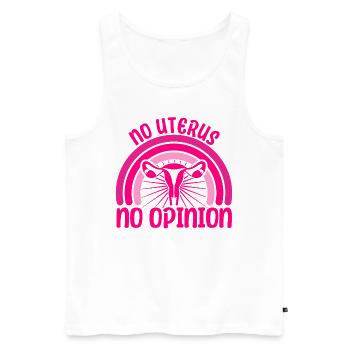 Women's Rights Feminist Empowerment - Men's Premium Organic Tank Top - white - Front - Michal (187cm)