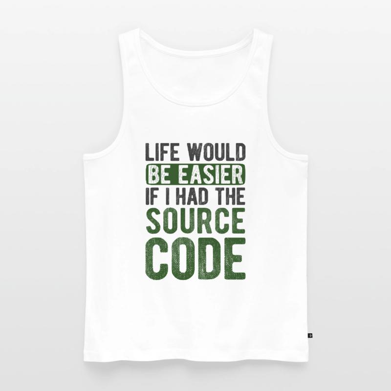 Software Ingenieur Informatiker Programmierer Männer Premium Bio Tank Top
