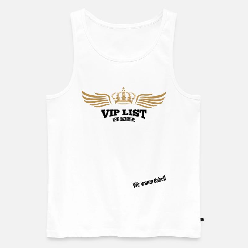 Jugendweihe Gästebuch - Jugendweihe 2026 - Männer Premium Bio Tank Top - Weiß
