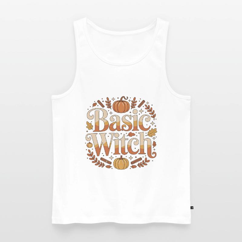 Witchcraft Basic Witch Enchanted Tarot Reading Men's Premium Organic Tank Top