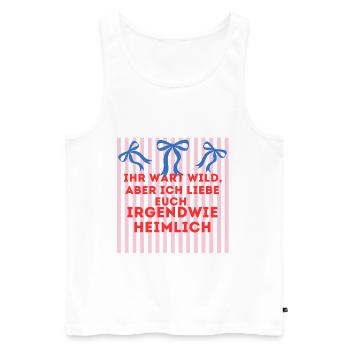 Teacher End of Year Summer Break Last Day Y'all we - Männer Premium Bio Tank Top - Weiß - Vorne - Michal (187cm)