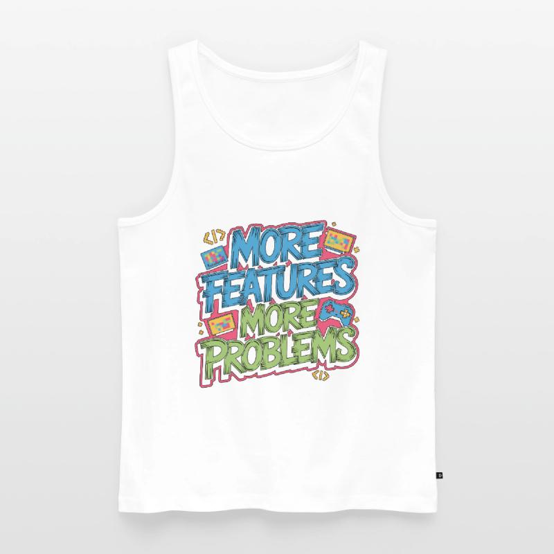 Game Developer More Features More Web Developer Männer Premium Bio Tank Top