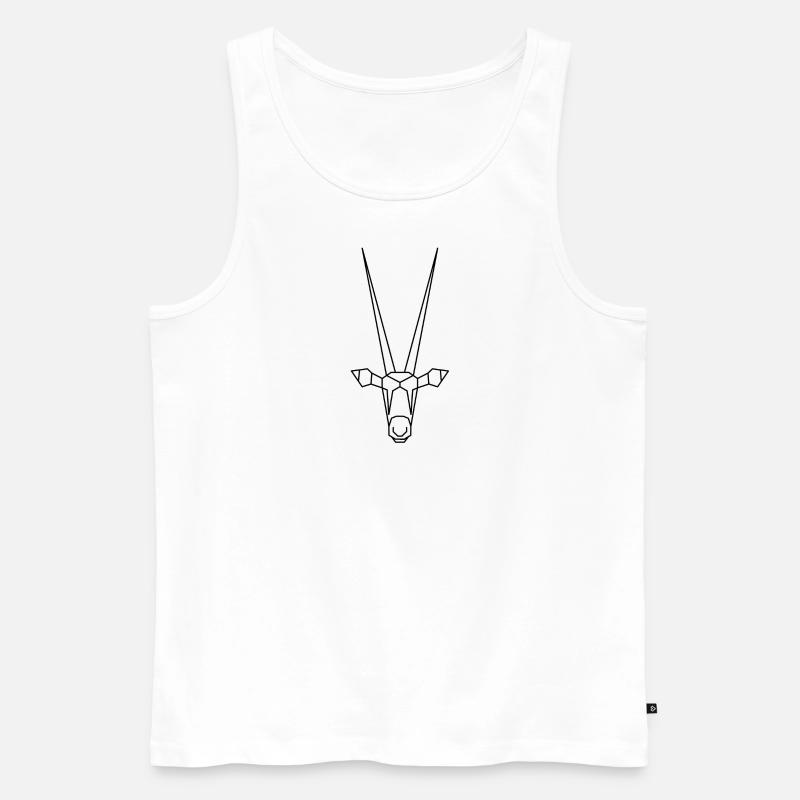 Oryx - Männer Premium Bio Tank Top - Weiß