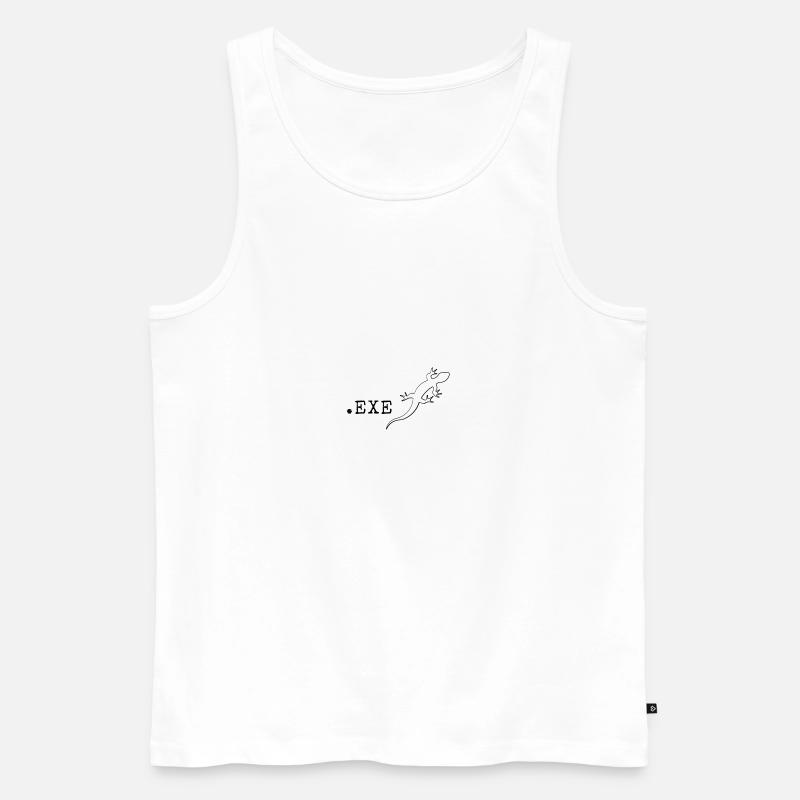 Computer scientist Programmer It Coding - Men's Premium Organic Tank Top - white