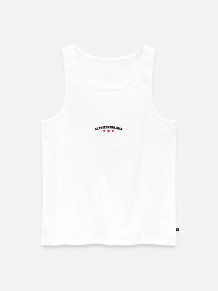 Klassenlehrerin | Klasse Lehrerin - Men's Premium Organic Tank Top - white