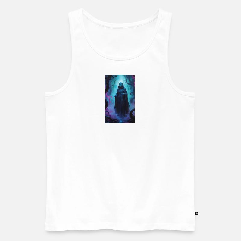 Dunkler Alchemist - Männer Premium Bio Tank Top - Weiß
