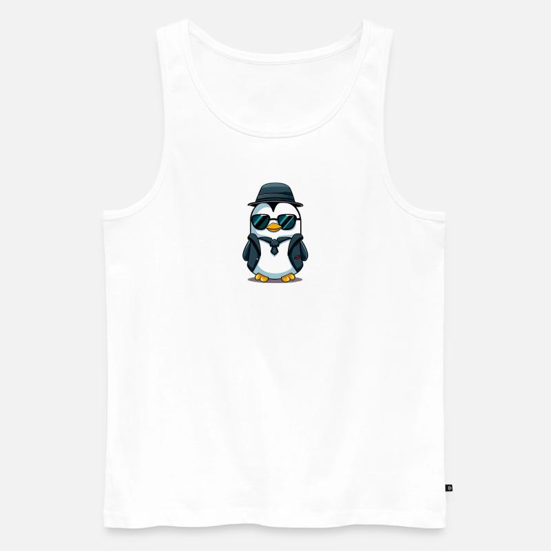 Pingouin - Débardeur bio Premium Homme - blanc
